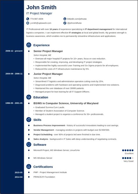 Best Resume Format For A Specific Job - Resume Example Gallery