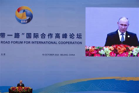 Putin praises Belt and Road, highlights coordination with China - EFE ...