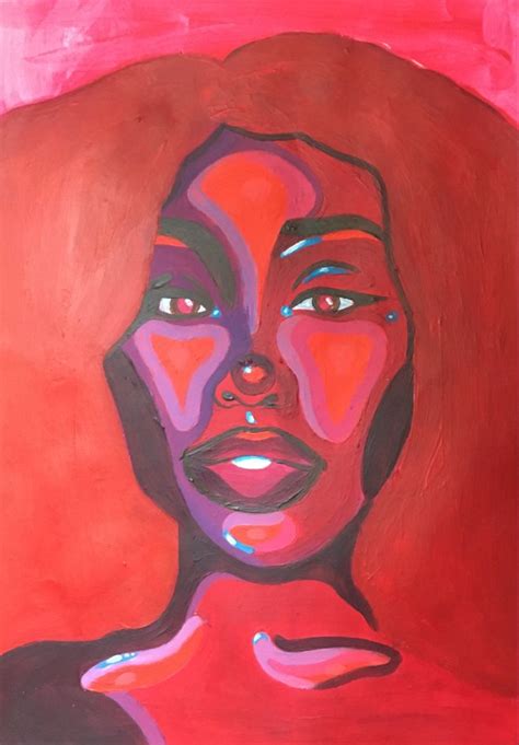 Acrylic Face Painting, Woman Painting, Painting Tips, Sza Singer ...