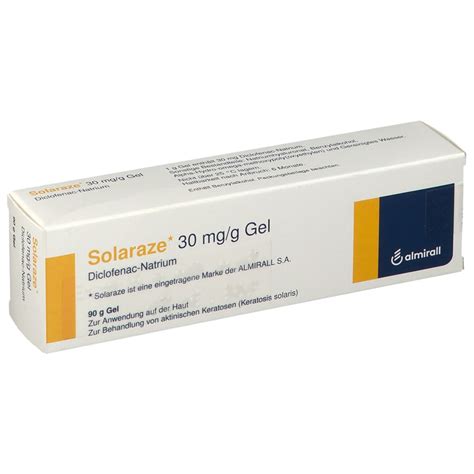 Solaraze 3% Gel 90 g mit dem E-Rezept kaufen - Shop Apotheke