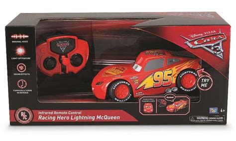 Disney Pixar Lightning McQueen Remote Control Vehicle Racing Cars Set ...