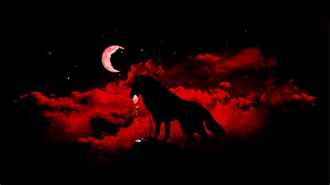 25++ Anime Red Wolf Wallpaper - Orochi Wallpaper