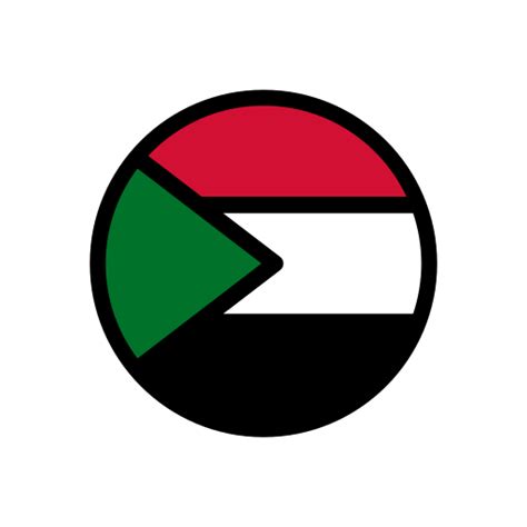 Sudan Generic Outline Color icon