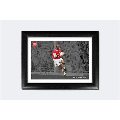 Ian Wright 100 Goals Print | Official Arsenal Online Store