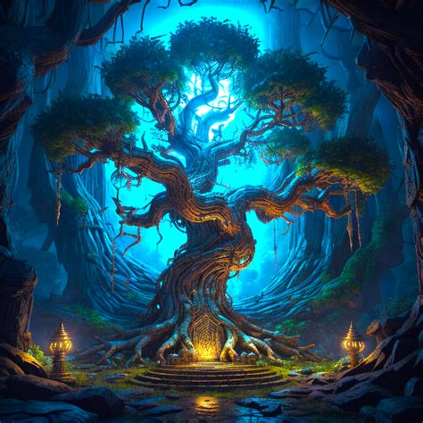 Mystical Tree 2 by MonNoka on DeviantArt