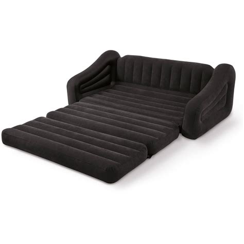 Inflatable Pull Out Air Sofa Bed Mattress Sleeper Blow Up Couch Chair ...