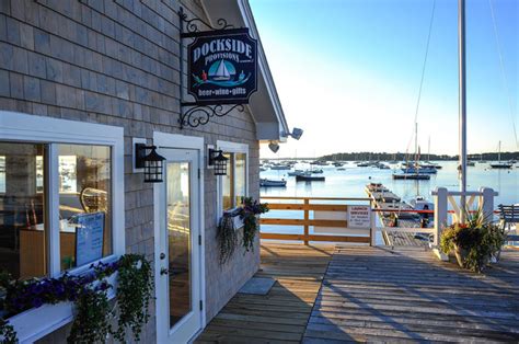 Outside the Restaurant - The Dockside Grill