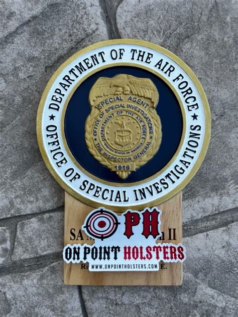 AFOSI Badge - On Point Holsters