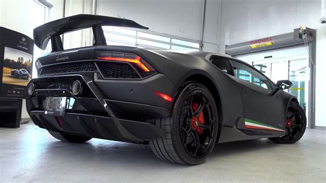 Nero Nemesis (Matte Black) Lamborghini Huracan Performante Looks ...