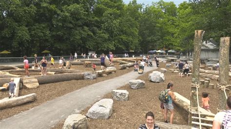 Seneca Park Zoo opens new play area near front gate | WHAM