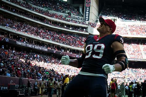 Texans star J.J. Watt is everywhere - and loving it