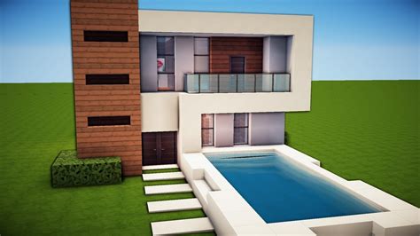 How To Build Easy Minecraft Houses Minecraft House That Is Really Simple To Build And Outcome Is ...