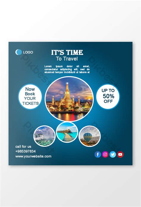 Travel Banner Design | PSD Free Download - Pikbest