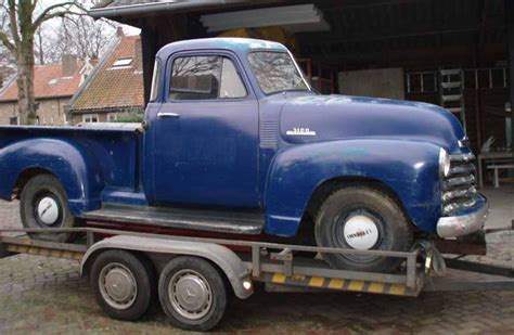 Evert de Bruin's 1953 Chevy 3100 Deluxe, 5 Window -- Old truck restoration in the Netherlands