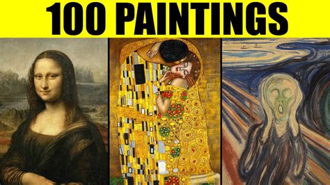 Famous Paintings By Famous Artists Of The World