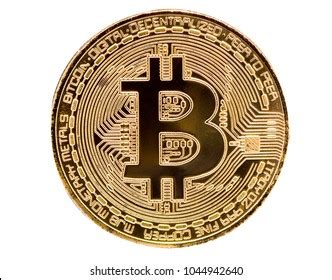 Bitcoin Physical Bit Coin Digital Currency Stock Photo 1044942640 ...