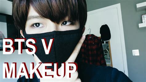 BTS V | Kim Taehyung Makeup Tutorial - YouTube