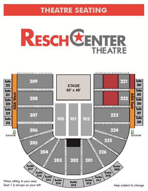 Resch Center Seating Chart Wwe | Review Home Decor