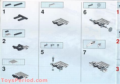 LEGO 8480 Space Shuttle Instructions and Parts List