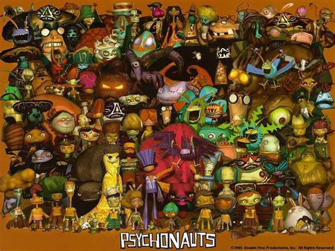 Psychonauts-Characters - Psychonauts — Википедия Got Game, I Am Game, Im Poppy, Am I Wrong ...