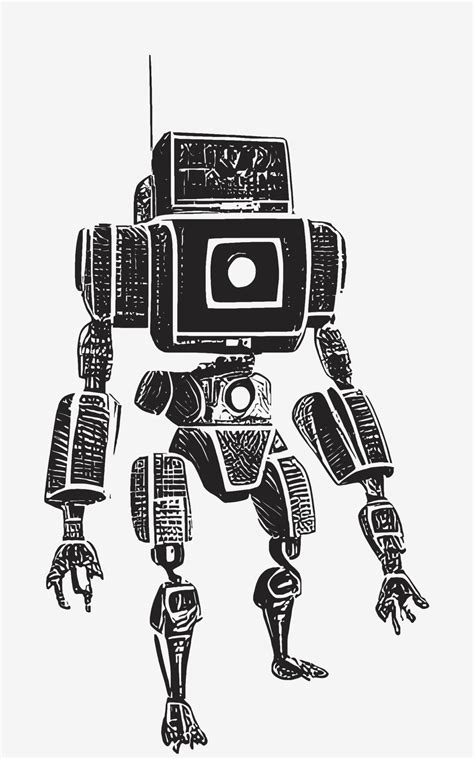 Robot Concept Art Asset Sci-Fi Collection Vol. 1 10472188 Vector Art at Vecteezy