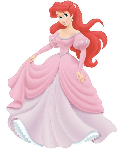 Disney Princess Ariel Human Pink Dress