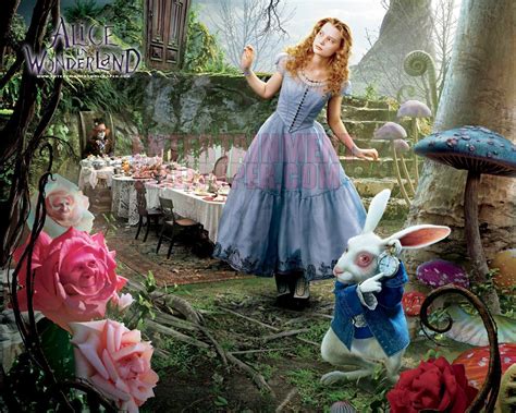 Alice in Wonderland - Alice in Wonderland (2010) Wallpaper (11053744 ...