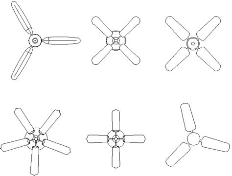 Download Free Ceiling Fan Cad Block In DWG File - Cadbull