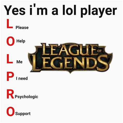 League Of Legends Memes