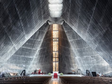 Modern Church Interiors Photos by Thibaud Poirier