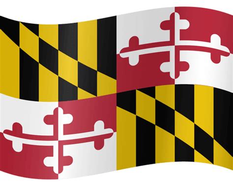 Maryland flag emoji - Country flags