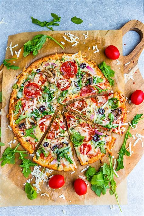 BEST Cauliflower Pizza Crust Recipe - 3 EASY Ingredients Low Carb Keto