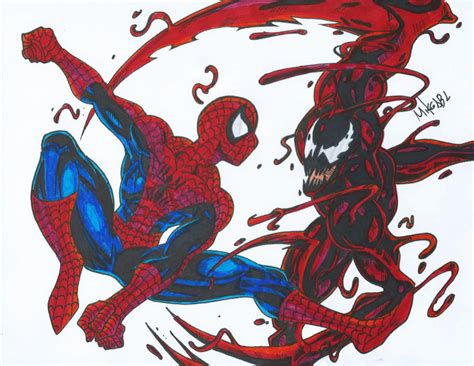 Spiderman Vs Carnage by MikeES on DeviantArt