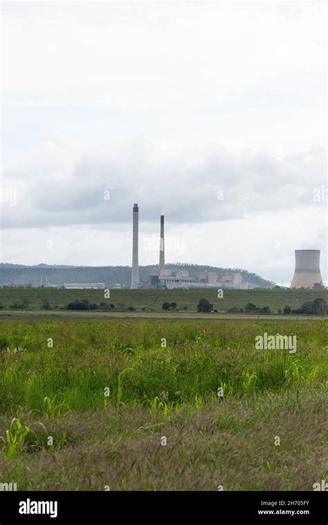 Callide coal fired Power station at Callide, Biloela, Queensland, australia, site of ...