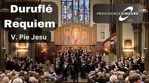 Duruflé Requiem, V: Pie Jesu - YouTube