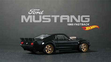 '65 Ford Mustang Fastback V8 Custom Hot Wheels - YouTube