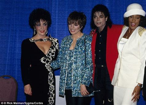 Whitney Houston And Michael Jackson