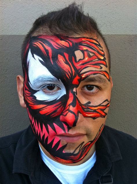 Carnage by RonnieMena | Unique halloween costumes, Face painting designs, Homemade halloween ...