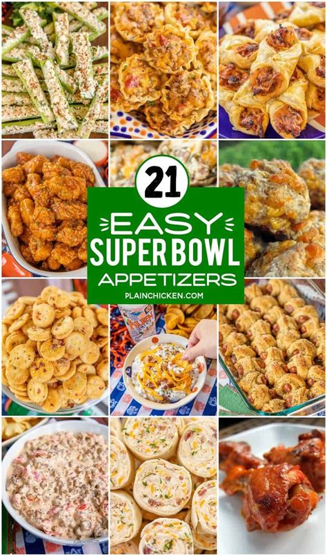 Easy Super Bowl Party Appetizers - Plain Chicken