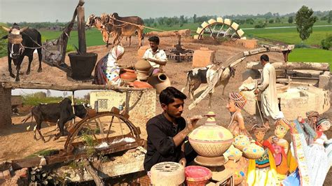 Most Wonderful Traditional Village Life Pakistan | Old Culture of ...