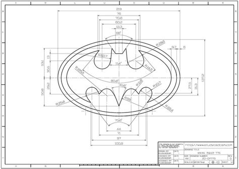 학습도면 > 2D 연습도면 > 오토캐드 연습도면 - 775 : 네이버 블로그 | Geometric drawing, Autocad ...