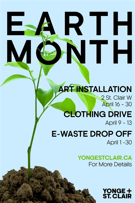 Earth Month_Poster_v1 (1) - Yonge + St. Clair