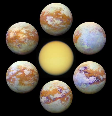 Titan, Saturn’s Largest Moon, Seen In Clearest-Ever Infrared Images