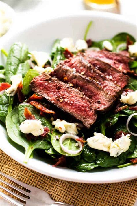 The Ultimate Blue Cheese & Bacon Steak Salad - A Perfect Weeknight Meal