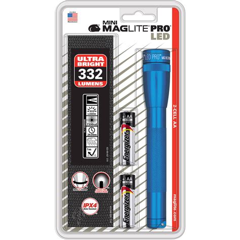 Maglite Mini Maglite Pro 2AA LED Flashlight SP2P11HV1 B&H Photo