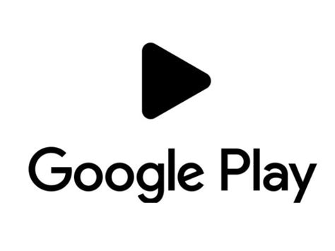 Google Play Logo Outline - Brand Logo Images