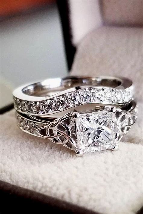 18 Unforgettable Princess Cut Engagement Rings To Get Her Heart | Oh So ...