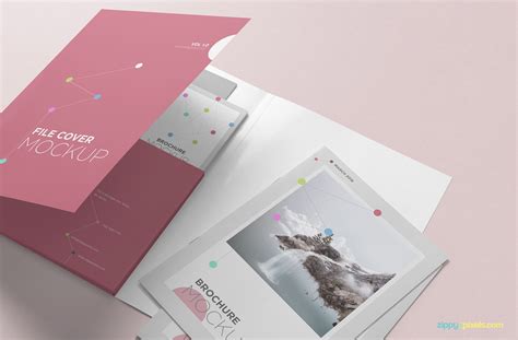 Folder Mockup | Free PSD Download | ZippyPixels