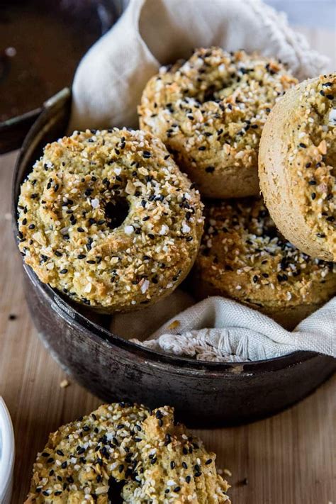 Keto Everything Bagels (Paleo) - The Roasted Root | Diet breakfast ...