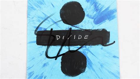 Album "Divide" signed by Ed Sheeran - CharityStars